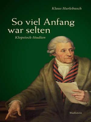 cover image of So viel Anfang war selten